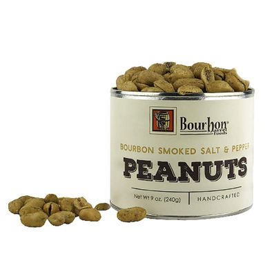 Bourbon Smoked Salt &amp; Pepper Peanuts