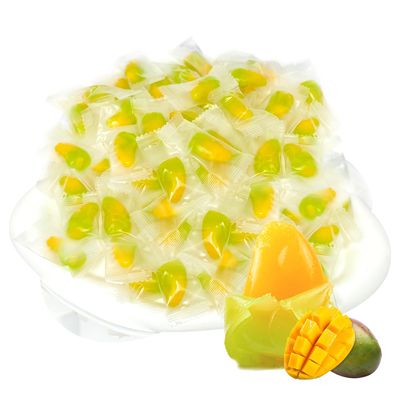 KWOLYKIM Green Mango Peelable Gummy Candies, 600g21.16oz Peeling Gummy Fruit Snack Individually Wrapped Fruit Candy for Adults, Sour and Sweet Any Party or On-The-Go