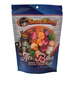 Premium Freeze Dried CandyAir Bites (Fruit Flavor) - (4 oz) Resealable Bag