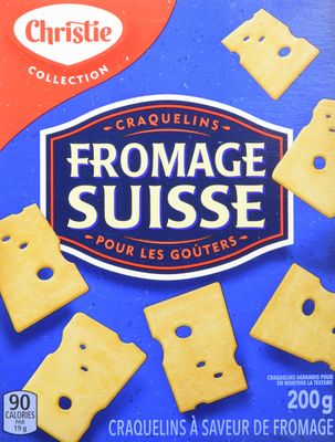 Christie Swiss Cheese Crackers, 200g7.05 Ounces Imported from Canada