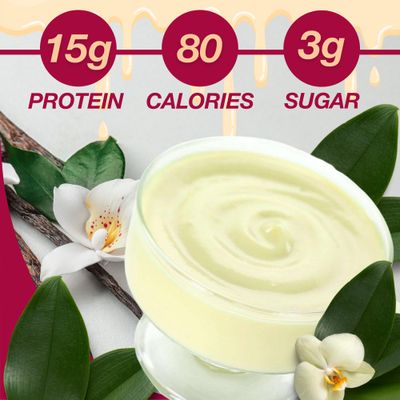 Protidiet High Protein Instant Pudding Mix (7-5.7 oz Pouches) (Vanilla)