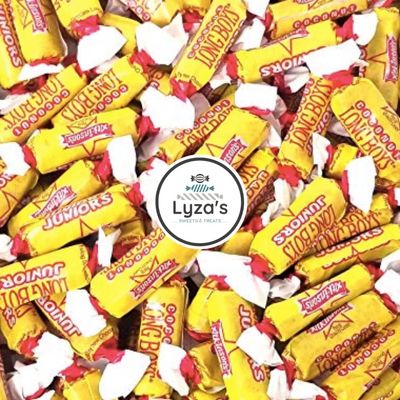 Atkinson&#39;s Coconut Long Boy Juniors - Coconut Infused Chewy Caramel Gift - Individually Wrapped Bite Size Candies - 2 LB Bulk Bag By Lyza&#39;s Sweets &amp; Treats