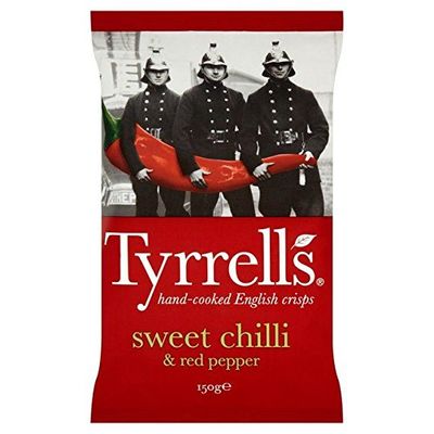 Tyrrells Sweet Chilli &amp; Red Pepper Crisps - 150g