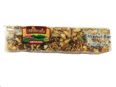 La Molienda Jumbo Mixnut Bar 5 Oz ( 8 bars )