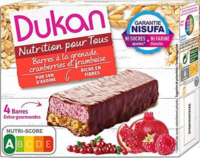 Dukan Oat Bran Bar with Chocolate and Berries