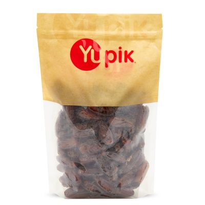 Yupik Deglet Nour Pitted Dates, 2.2 lb, Pack of 6, Whole Dried Fruits, No Pits, No Added Sugar, Cholesterol-free, Source of Fiber, Healthy Snacks, Ideal for Baking, Topping &amp; Blended Drinks