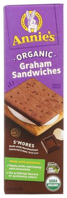 Annie&#39;s Homegrown Organic S&#39;mores Graham Sandwiches, 8 OZ