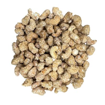 KD Supplies Roasted Gourmet Flavored Cashews Bulk - Resealable Bag Guarantees Freshness (1 Pound, Butterscotch)