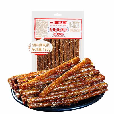 Latiao Spicy Strips,chinese spicy sticks,chinese snacks,6.34oz180g(pack of 1),Sweet and Spicy Gluten latio,Instant Classic hot&amp;Spicy Flavor Chinese Snack Food, Ã¨Â¾Â£Ã¦ÂÂ¡ Latio for OfficeBest Vegan