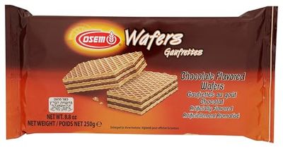 Osem Chocolate Flavored Wafers, Kosher, 8.8 Ounce (Pack of 12)