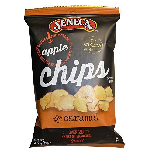 Seneca Apple Chips, Caramel, 2.5 oz
