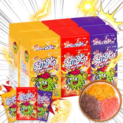 Popping Candy 60 Pack Assorted Flavors Variety - Strawberries&amp;Oranges&amp;Grapes Classic Bulk Pop Rocks Individually Wrapped Halloween Snacks for Party Family School