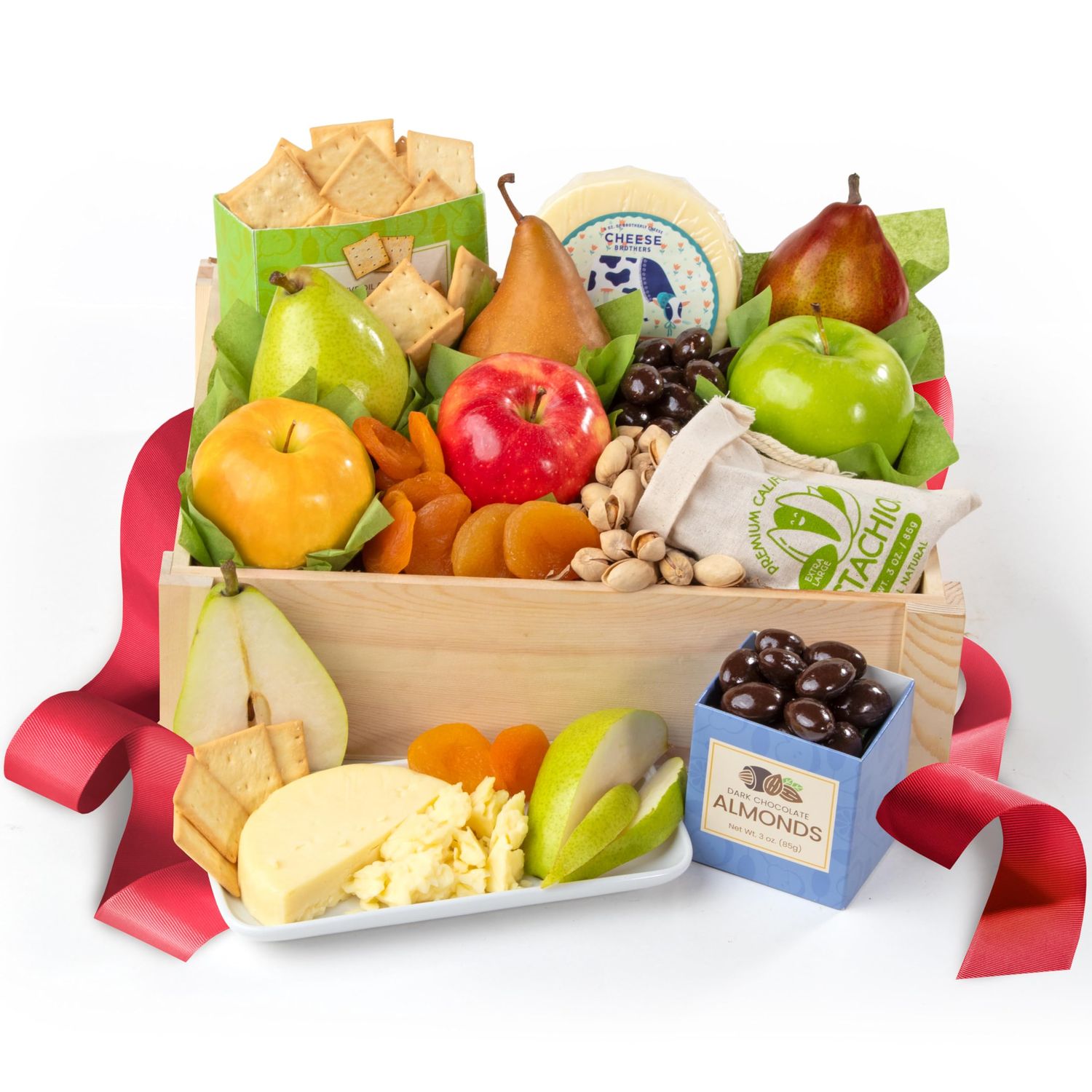 Simply Perfect Fresh &amp; Snacks Gift Crate by Fruitfully