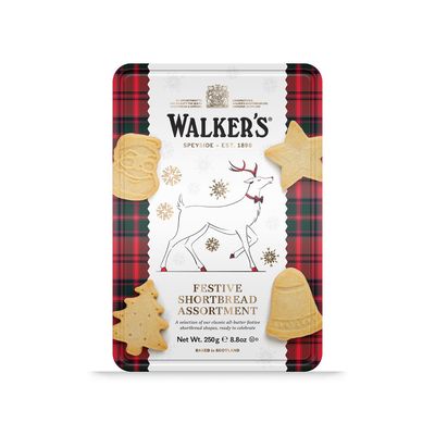 Festive Reindeer Tin