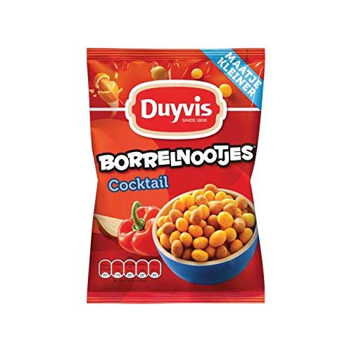 Peanut Crisps | Duyvis | Borrelnootjes&#39; Pinda&#39;s Cocktail | Total Weight 4.41 ounce