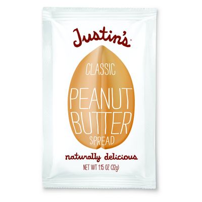 Justins Classic Peanut Butter Singles, 1.15 OZ, (Package May Vary)