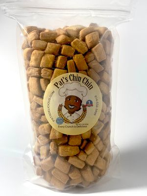 Pat&#39;s Chin Chin - Premium Nigerian bite sized biscuits | Every Crunch is Delicious | 2LB32oz - 1 Count