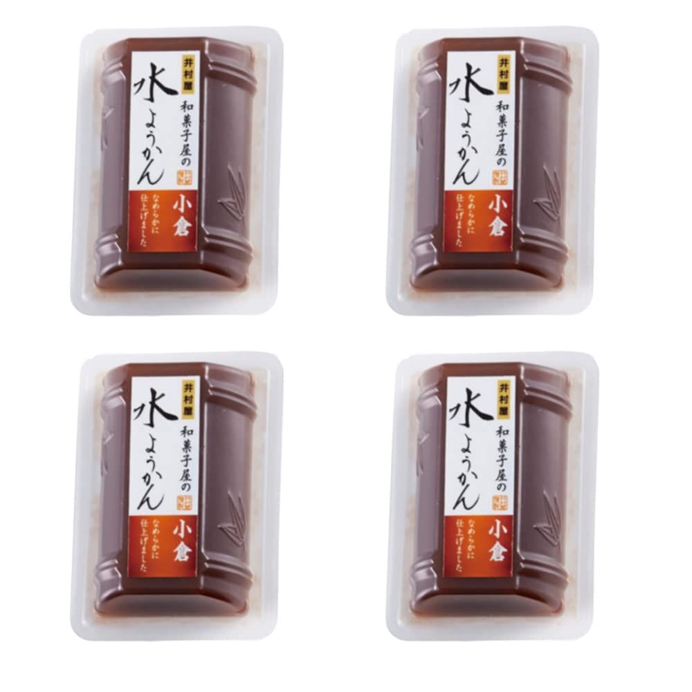 Japanese Sweets Shop Mizuyokan Ogura 4Pcs Japanese Sweets Imuraya Ninjapo