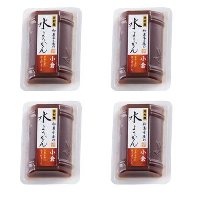 Japanese Sweets Shop Mizuyokan Ogura 4Pcs Japanese Sweets Imuraya Ninjapo
