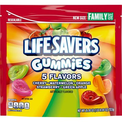 Life Savers Gummies 5 Flavors Candy, 26 Ounce (Pack of 6)