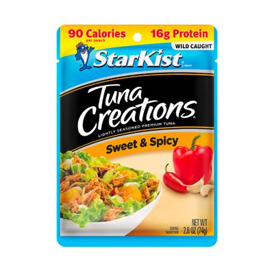 StarKist Tuna Creations Sweet &amp; Spicy, Single Serve Pouch, 2.6 oz