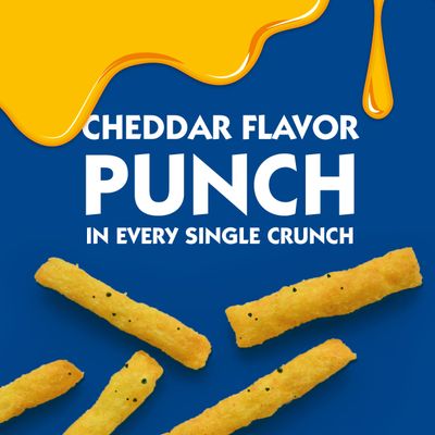 Andy Capp's Big Bag Cheddar Flavored Fries, 8 oz, 8 Pack