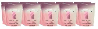 Candy People VegoBears Vegan Gummy Bears Organic Gummy Bears, Non-GMO 3.5 Ounce (10 Pack) (Malibu)