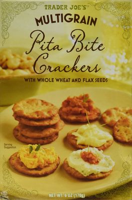 Trader Joe&#39;s Multigrain Pita Bite Crackers (2 Pack)