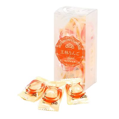 Eitaro Sohonpo Eitaro Natural Fruit Candy APPLE 12 pieces,Japanese Candy, Wagashi, Handmade, No Additive, Made in Japan