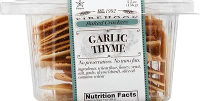 Firehook Cracker Garlic Thyme Snack 5.5 Oz
