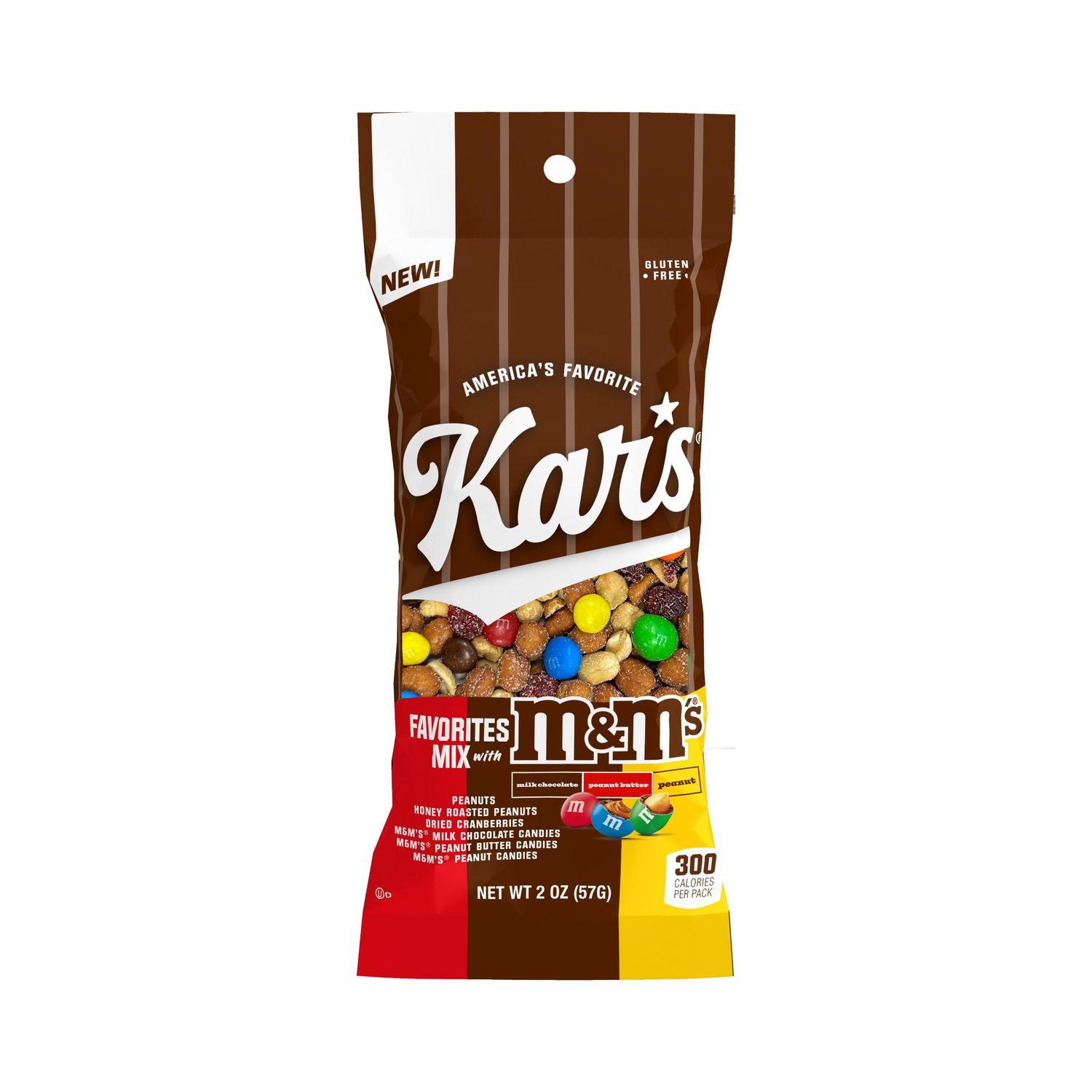 Kar&#39;s Nuts Favorites Mix with M&amp;M&#39;S Candies - 2oz Bag (Pack of 36)