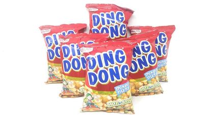 Ding Dong Mixed Nuts (Hot &amp; Spicy), 100g (3.53oz), 6 Pack