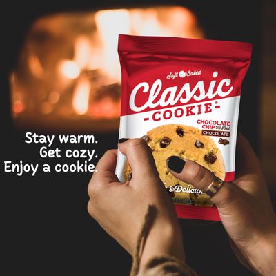 Classic Cookie, Soft Baked Cookie, Chocolate Chip 3oz, 32 Cookies