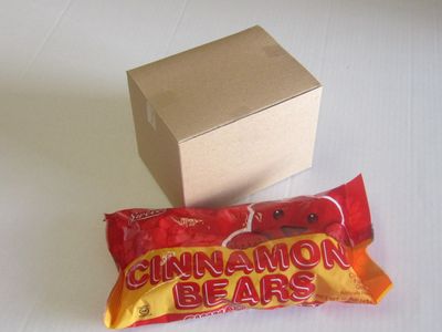 Sweet Candy Company Red Cinnamon Gummy Bears - Hot and Spicy Cinnamon Gummy Candy, Gluten Free Gummies for Kids and Adults, Kosher, Made in the USA - 16 oz Bag
