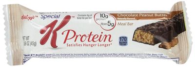 Kellogg&#39;s Special K Protein Chocolate Peanut Butter Meal Bar: 16 Packs of 1.59 Oz