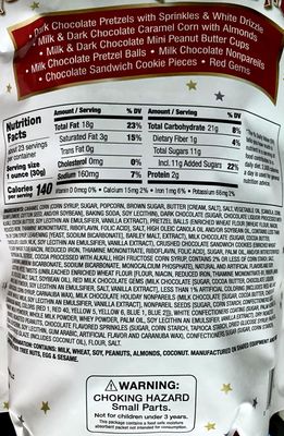 Barton's Holiday Mingle Snack Mix, 24 oz Bundle Single Bag