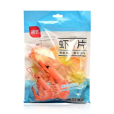 Fried Colored Shrimp Chips, Uncooked Prawn Flavor Chip, 17.6 Oz Super Size, Asian Colored Shrimp Snacks (to Cook) Quick Frying, for Adult and Child Vegan Snack and Cookies, Crispy and Delicious.