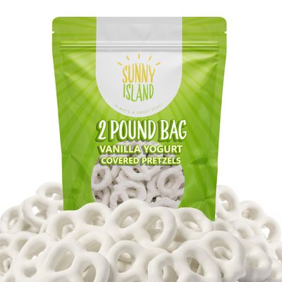 Vanilla Yogurt Covered Pretzels, 2-Pound Bag