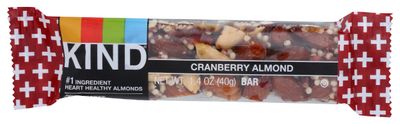 Kind Plus Bar, Cranberry Almond Plus Antioxidants, 12 Count
