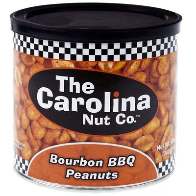 The Carolina Nut Company Peanuts, Bourbon BBQ, 12 Ounce (Bourbon BBQ)