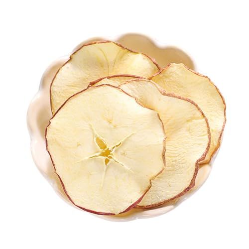 Dried Apple Slices, 7.05OZ200G Dehydrated Apple Slices, No Additive, Naturally Sweet, Dehydrated Fruit, Fruit Snacks for Cereal, Yogurt, Cake, Cocktail