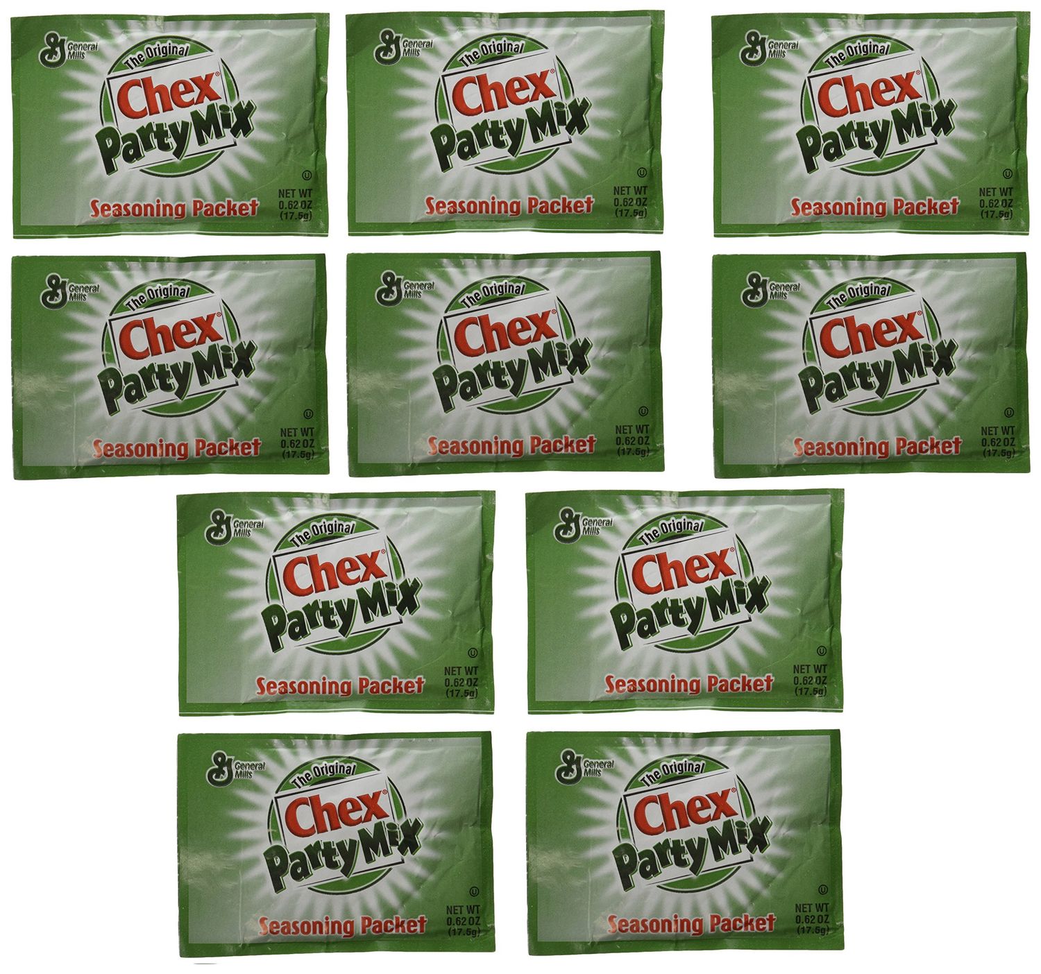 Original Chex Party Mix Seasoning 10 Packets .62 oz each