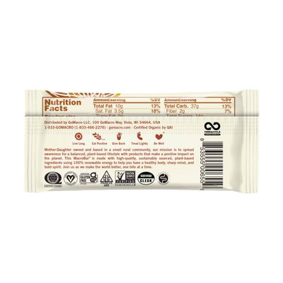 GoMacro Macrobar, Salted Caramel &amp; Chocolate Chips, 2.3 Ounce