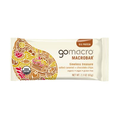 GoMacro Macrobar, Salted Caramel &amp; Chocolate Chips, 2.3 Ounce