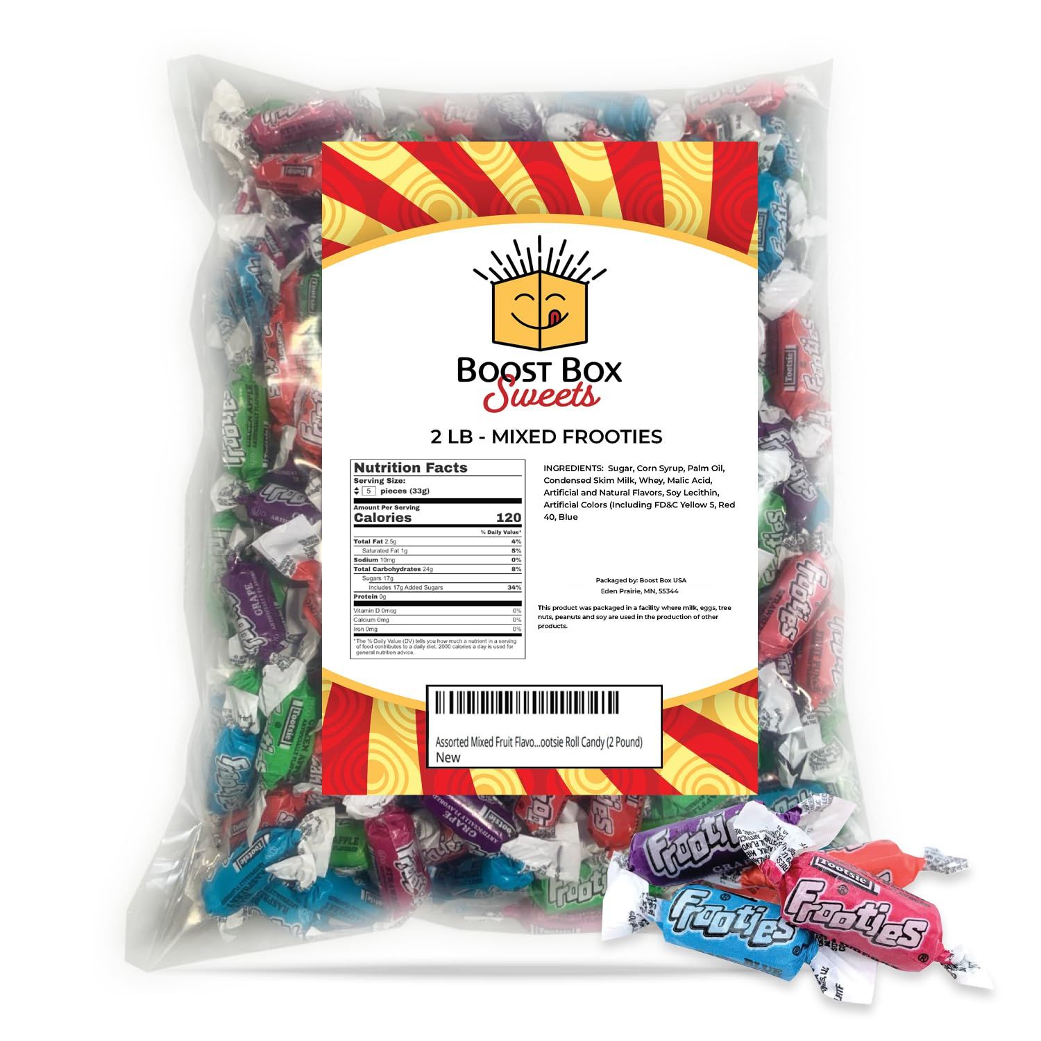 Frooties Candy Frooties Candy Bulk (2 Pound)