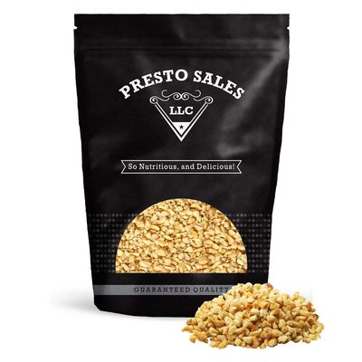 Cashews Fresh Quality Brazilian, Chopped raw nuts, Packed in 5 lbs. (80 oz.) Resealable Bag, Kind to your Body, Healthy Protein, Vitamin &amp; Mineral Nutritional Content, Vegan snack by Presto Sales LLC