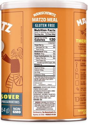 Manischewitz Gluten Free Matzo Meal, 15 Ounce