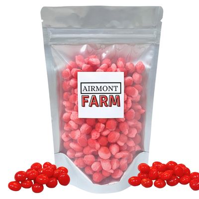 Freeze-Dried Candy Red Hots 5oz Red Hot Puffs Candy - Cinnamon Flavored Candy - Deliciously Crunchy, Intense Flavor, Lightweight Snack - Resealable Bag - Ships in Box