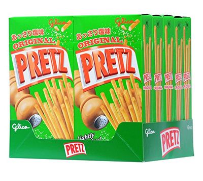 Pretz Biscuit Stick, Lightly Salted, 1.09 Ounce (Pack of 10)