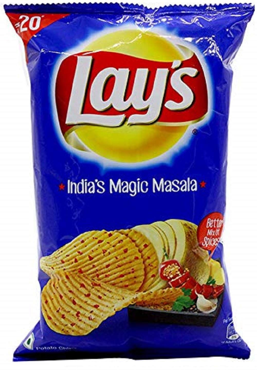 Great Bazaar Lays India&#39;s Magic Masala, 3 Pack